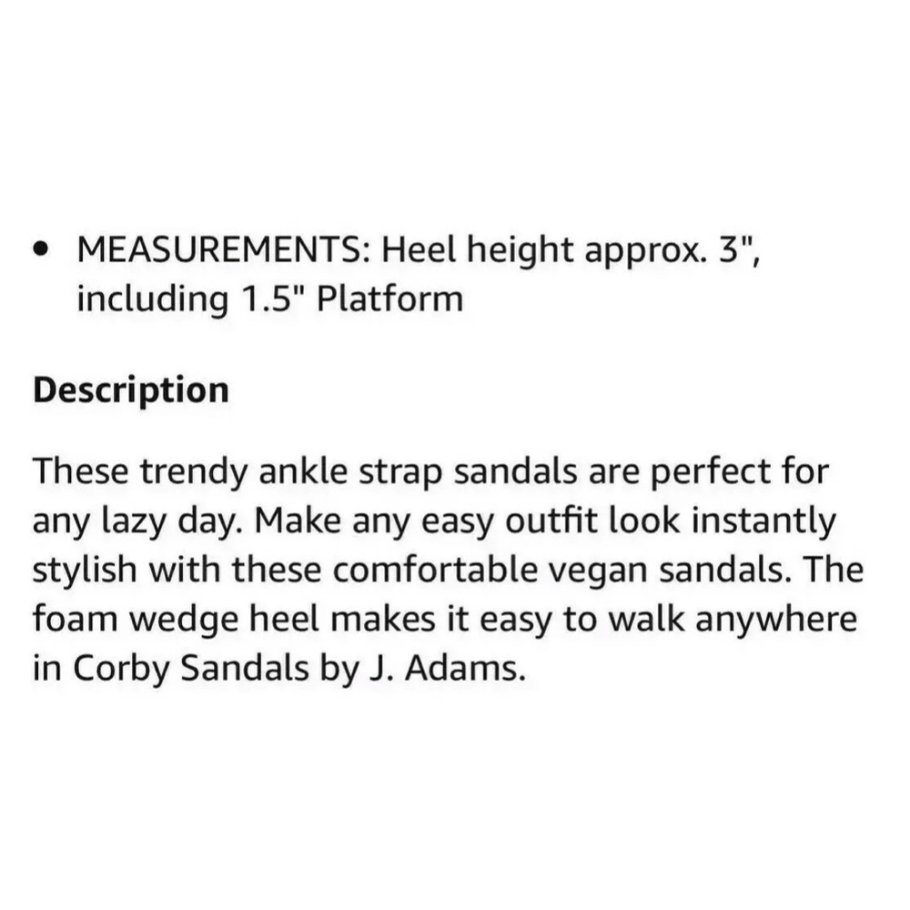 J.Adams- Women’s Corby Platform Sandal - Picture 12 of 12